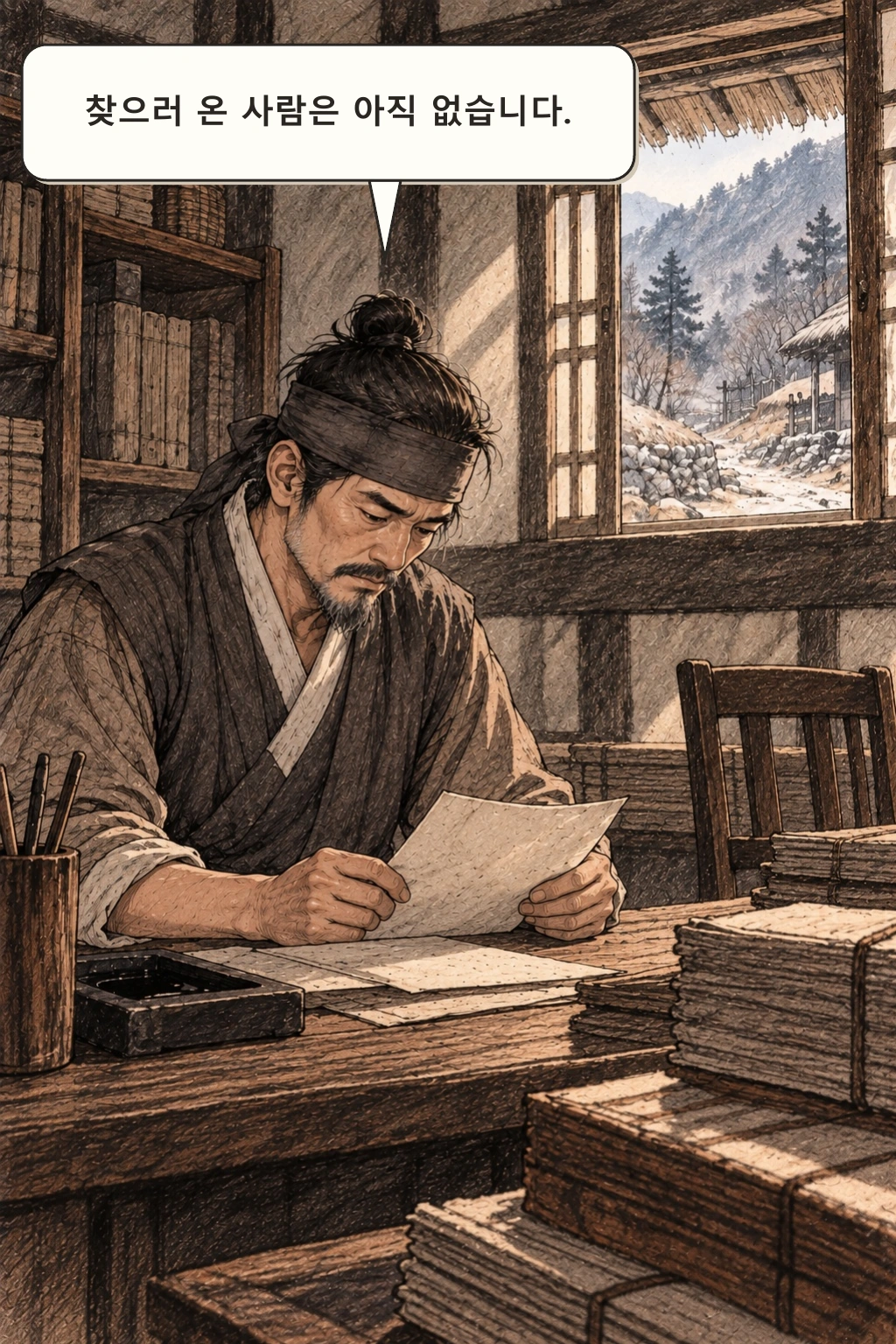 찾아온 보호자는 없다는 시간이 흐른다.
