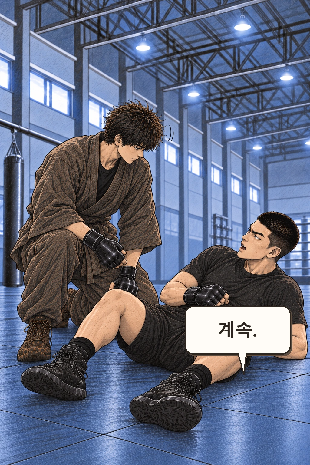 재성 “계속.” 도윤이 고개를 끄덕인다.