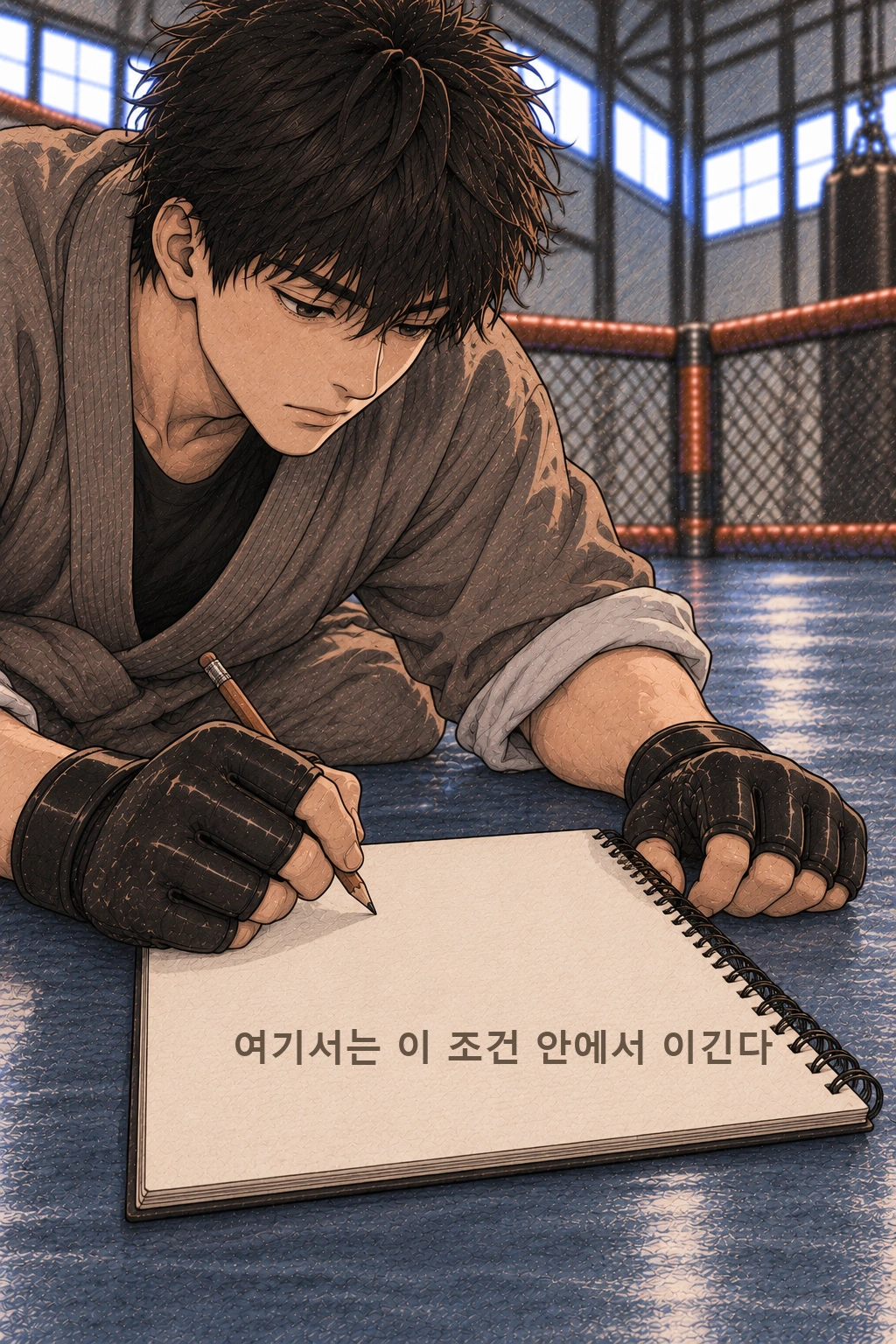 “여기서는 이 조건 안에서 이긴다”는 문장.