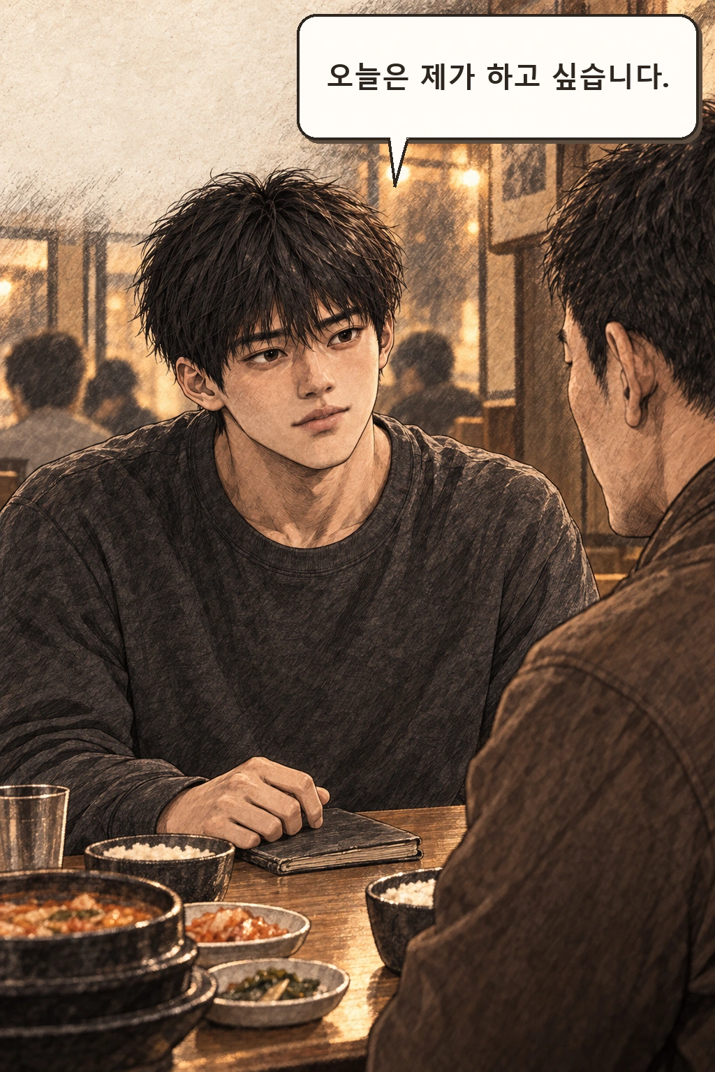도윤 “오늘은 제가 하고 싶습니다.”