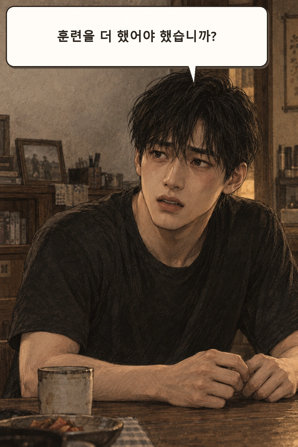 도윤 “훈련을 더 했어야 했습니까?”