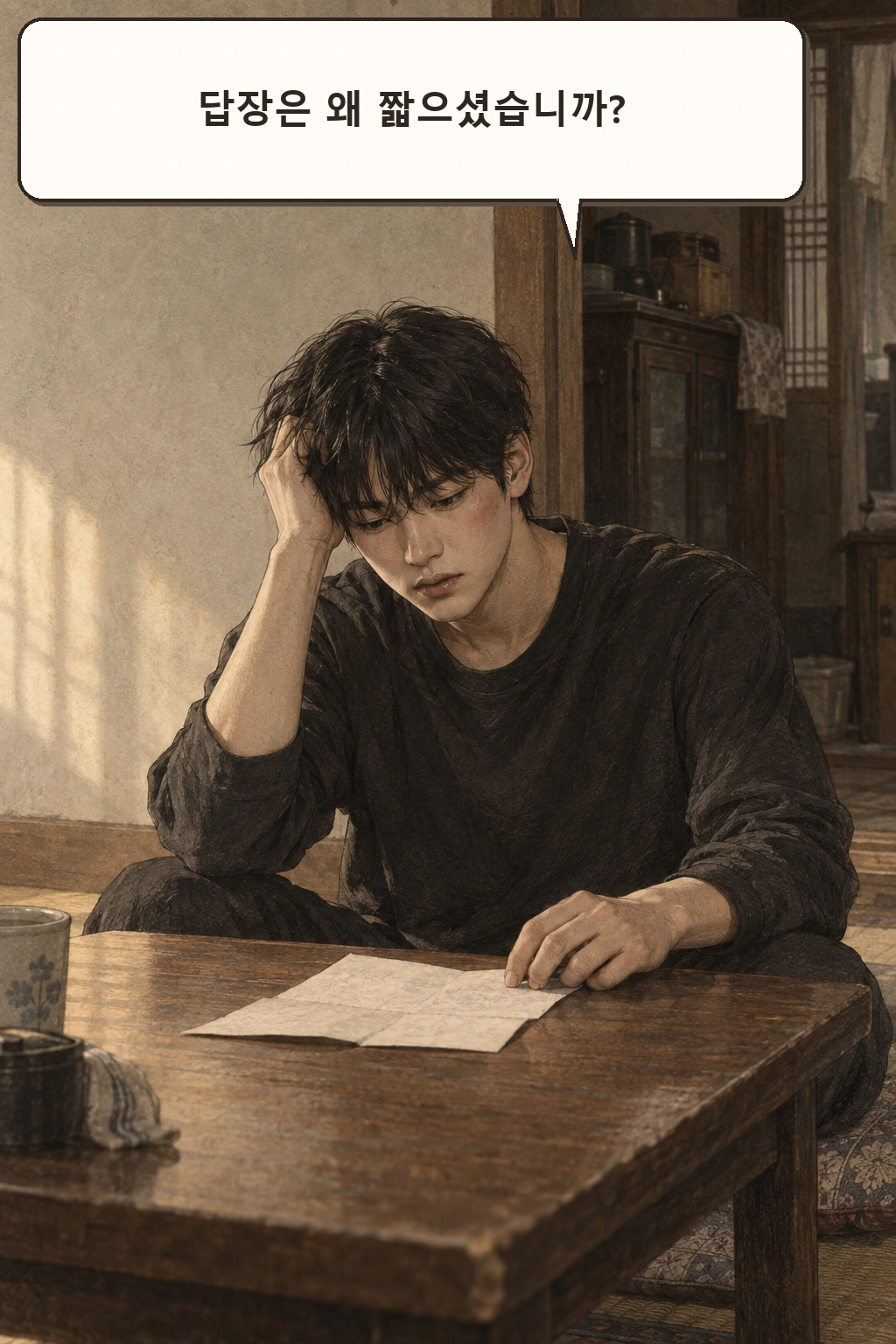도윤 “답장은 왜 짧으셨습니까?”