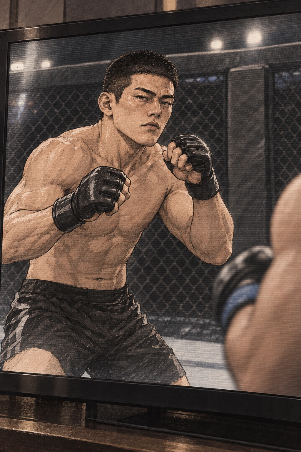 국내 챔피언 김상혁의 타이틀 방어 영상.