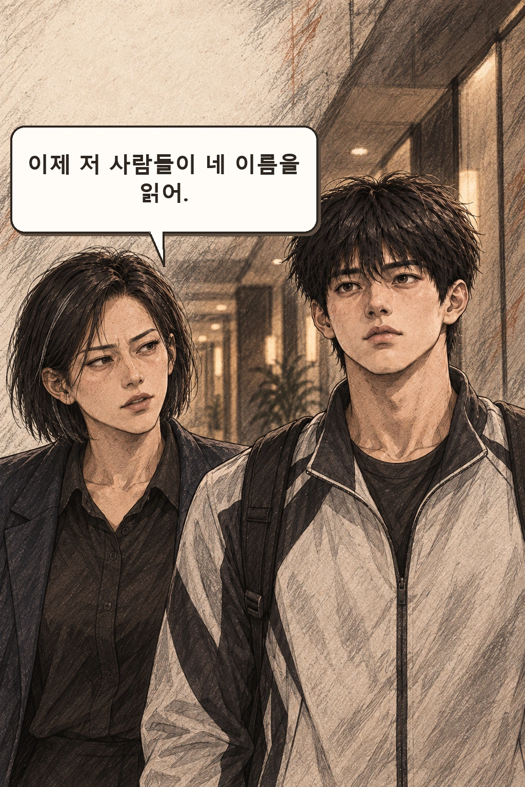 은수 “이제 저 사람들이 네 이름을 읽어.”